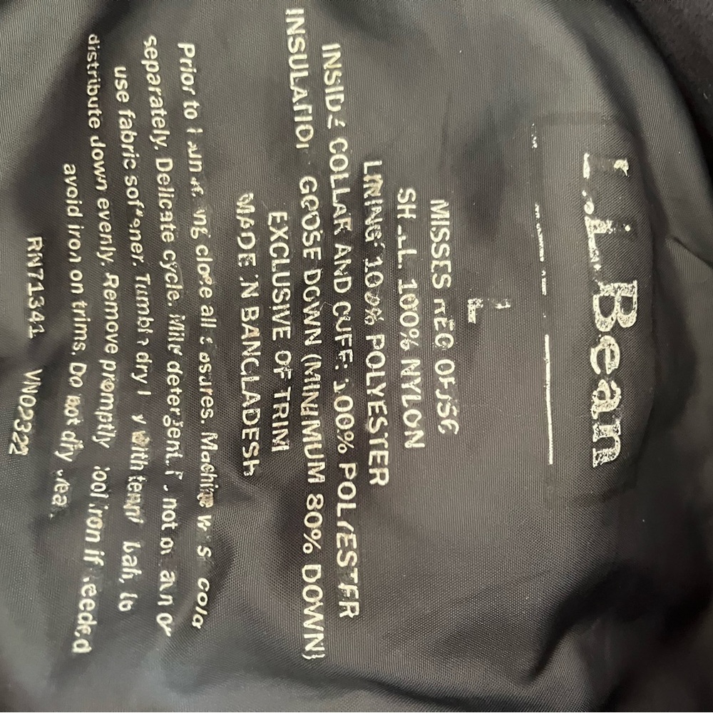 Ll Bean Down Jacket - image 5